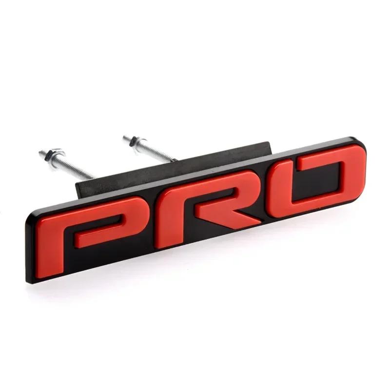 BAWF7 3D Metal PRO Logo Front Grille Badge Emblem Sticker for Toyota 4Runner TRD Tacoma Tundra Car Styling
