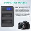 EN-EL14 Camera Battery Charger for Nikon D5200 D5300 D5500 D560 D3200 D3300 D3400 D3500 DF CoolpixP7000 P7100 P7700 P7800 Camera