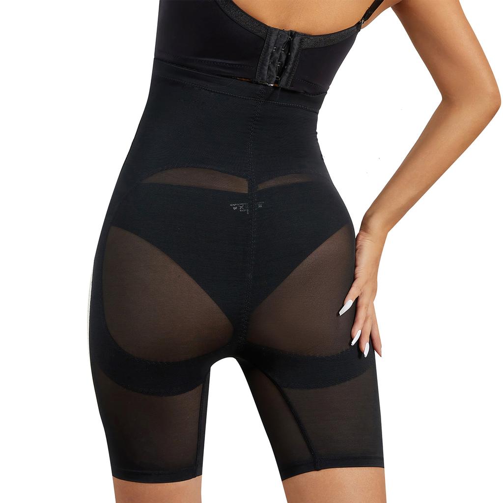 Women High Waist Trainer Body Shaper Shorts Butt Lifter Tummy Control Seamless Shapewear Postpartum Slimming Panty