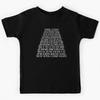 Stairway Typography Kids T-Shirt