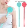 Multifunctional Silicone Body Bath Brush Back Scrubber Long Handle Shower