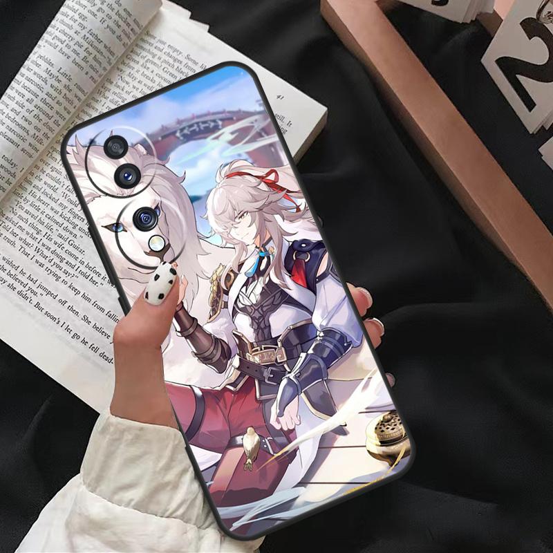Чехол Jing Yuan Honkai Star Rail For Honor Magic 8 6 7 Pro Для Honor X9d X9c X9b X9a X8c X8b 200 400 50 70 90 Lite Win RT