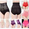 Women's Lace Floral Body Shaper Tummy Control Panties High Waist Underwear