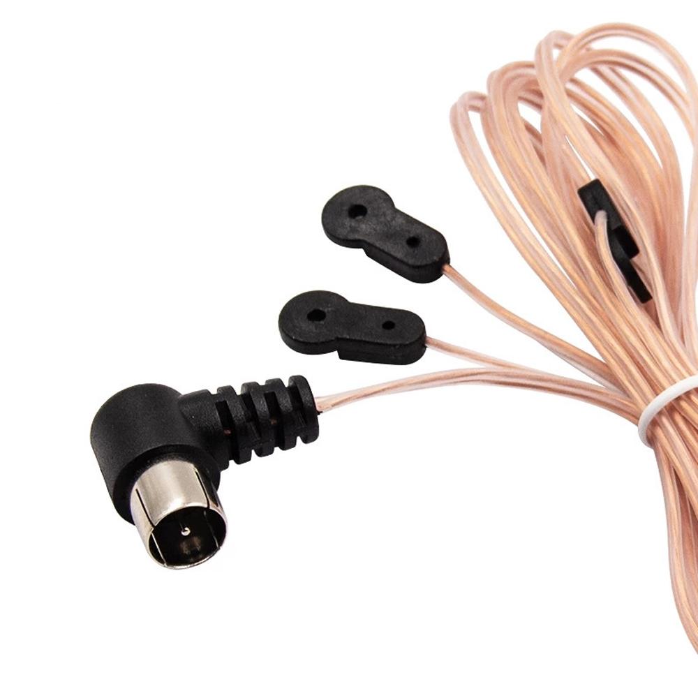 75 OFM AM/FM Male Type F Connector FM Radio Antenna Dipole Antenna FM Radio Wire Cable T Antennas