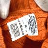 HERMES H logo beanie hat knit hat knit cap Knit hat Cashmere Orange