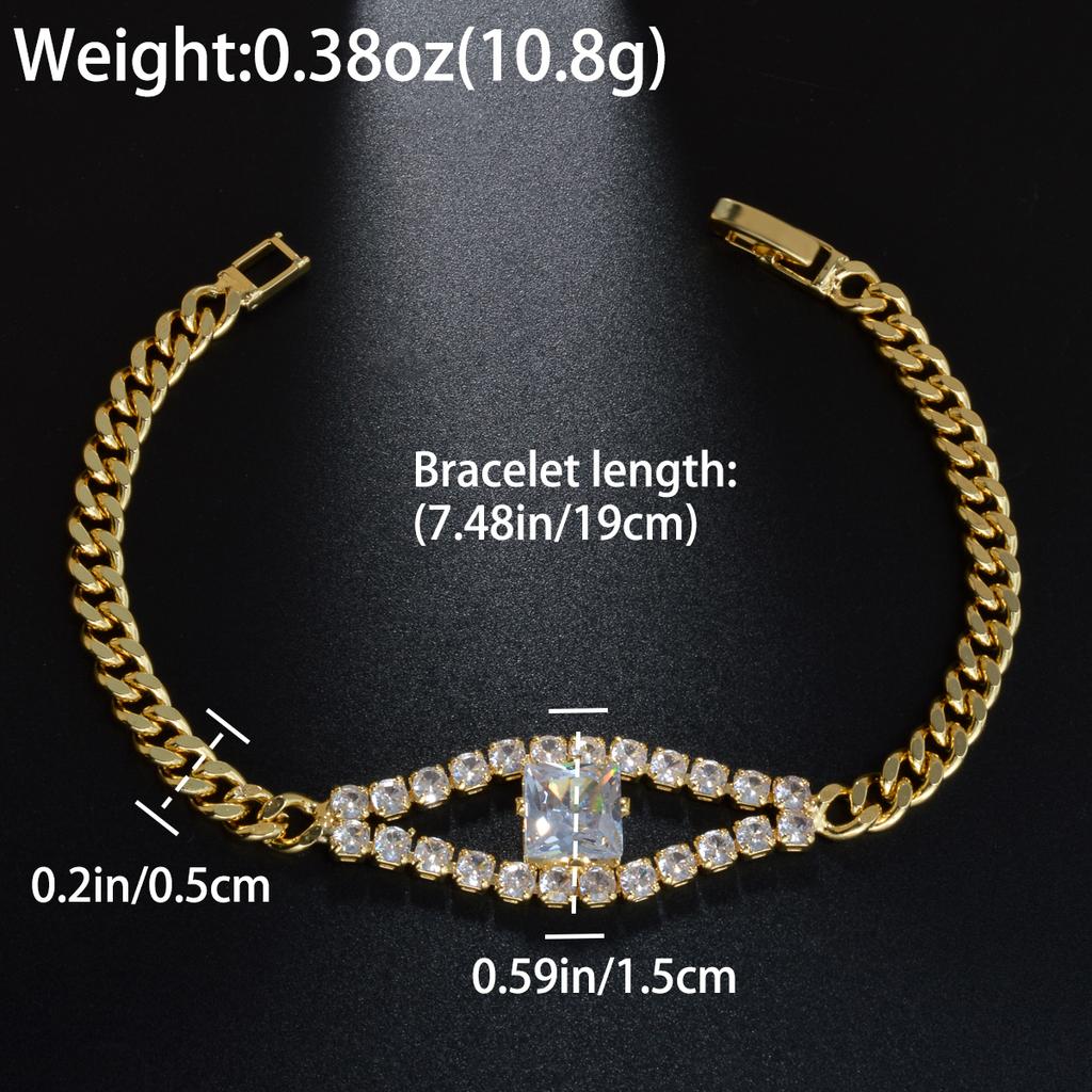 Charmoment Jewerly Двухслойный браслет-глаз для женщин Элегантность Хрустальный круглый браслет-органайзер Свадебная вечеринка Друг