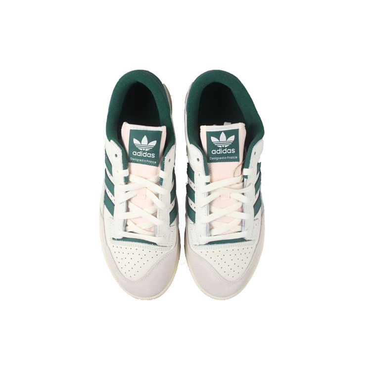 adidas Бело-зеленые кроссовки унисекс Centennial 85 Low Cloud GX2214