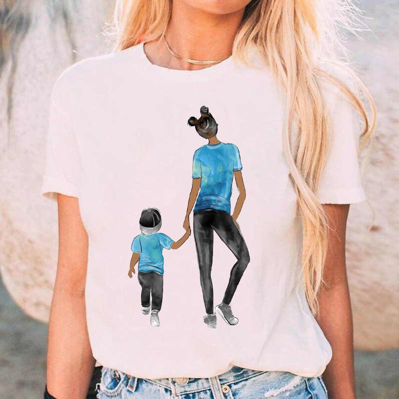 Женские футболки повседневные футболки с коротким рукавом летние женские мультяшные принты женская одежда женская графическая белая футболка женская футболка