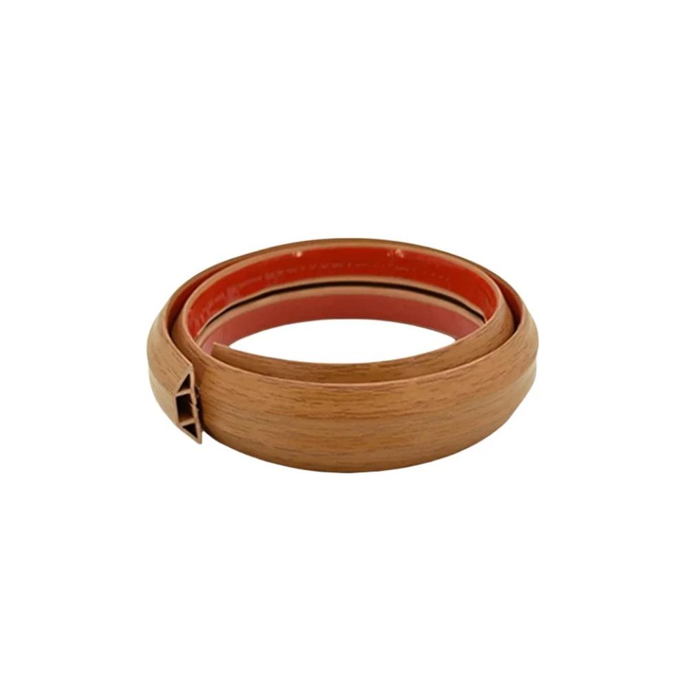 1pc 118.11inX1.57in Floor Cable Cover PVC Cord Protector Hider Power Cable Sleeves Wall Electric Wire Duct Slot Cable Manage
