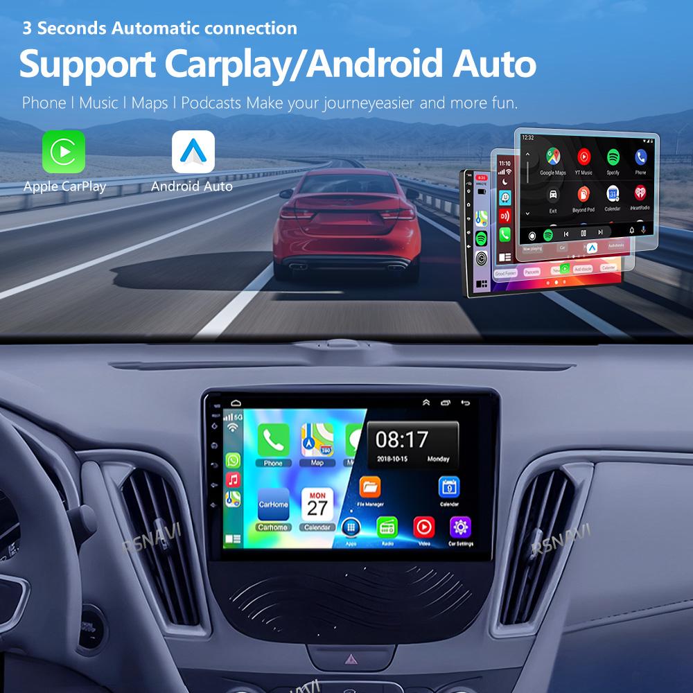 Автомагнитола Android 16 для Chevrolet Malibu XL 2016-2018 с DSP, Plug and Play, центральный блок и навигация