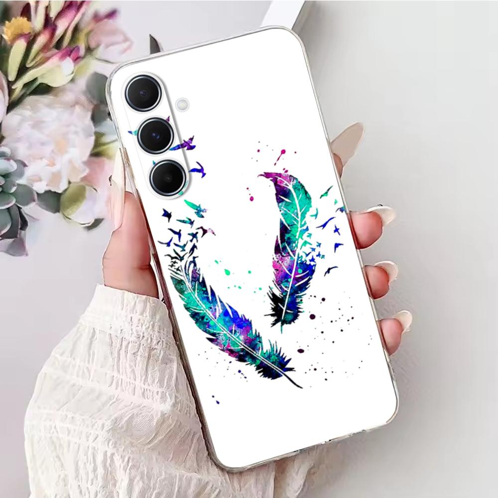 Для Samsung Galaxy A24 4G Чехол Мультяшный Мягкий Силиконовый Чехол для Телефона Для Samsung A24 SM-A245F A 24 Задняя Крышка Прозрачный Fundas Coque