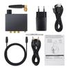 192k Bluetooth-compatible DAC Converter with Headphone Amp Digital To Analog Converter 3.5mm Audio Adapter Support AAC HomeAudio