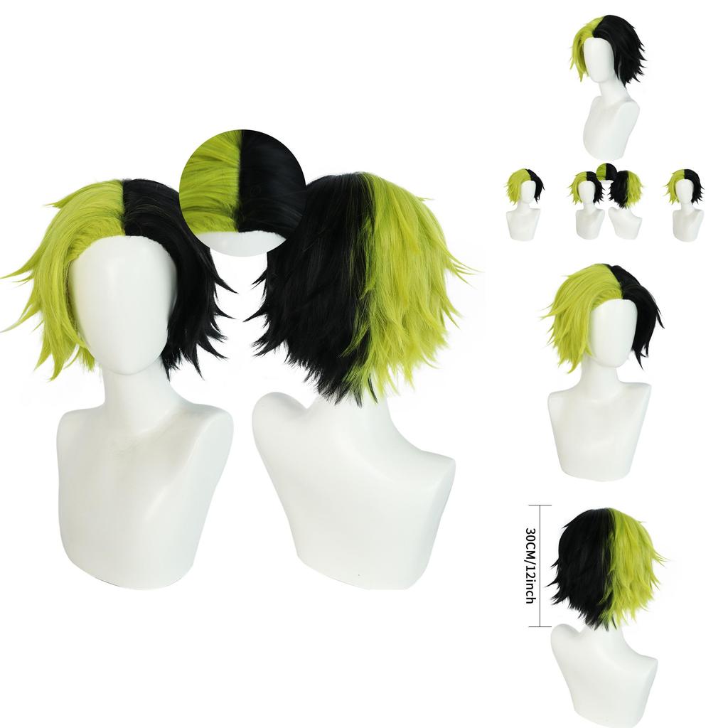 Mashle Magic And Muscles Cosplay Wig For Men With Hightemperature Silk Material