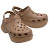 Crocs Bae Clog Легкие Модные Минималистичные Туфли с Отверстиями Женские Коричневые