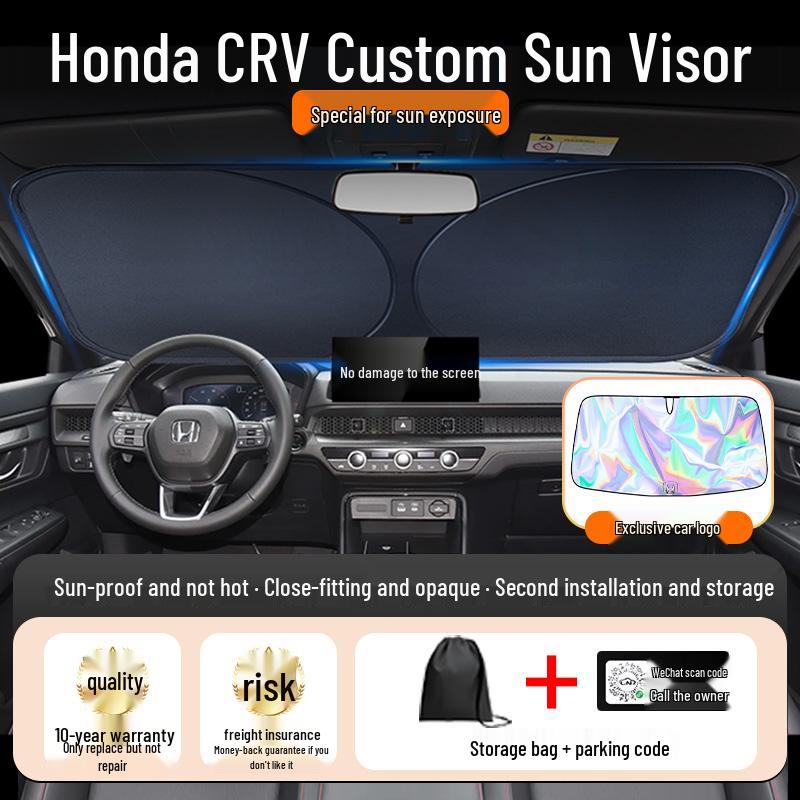 Солнцезащитная и теплоизоляционная шторка для Honda CRV 2024