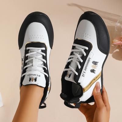 Модные женские кроссовки Модный тренд На шнуровке Спортивная обувь Женские Повседневные кроссовки на толстой подошве Женские Износостойкая Дышащая сетчатая обувь