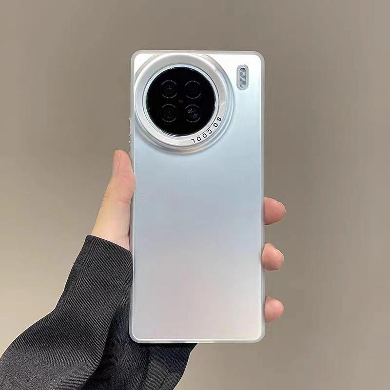 Чехол для телефона vivo X100 чехол для vivo X100 Pro матовый лазерный цветной бампер бронированный противоударный чехол