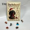 Christmas Advent Calendar 2026 Owl/Dog Calendar, 24 Days Countdown with Mini Animal Figurine Box Ornaments, PVC Collectible Figures for Holiday