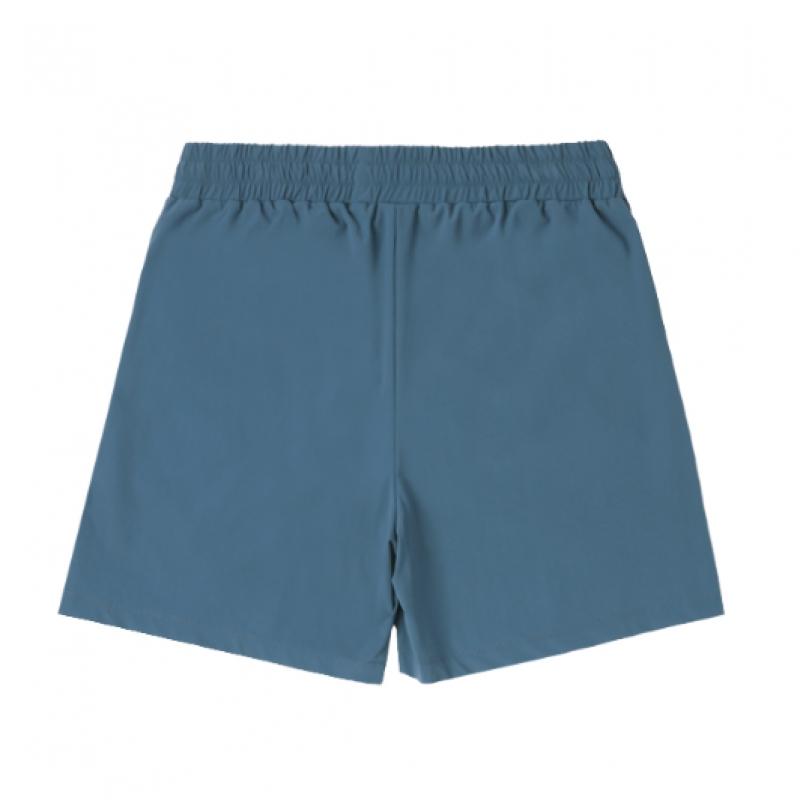 Akiii Classic Summer Cooling Loose Fit Short Sleeve Shorts Set Dutch Blue Unisx