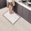 Anti Slip Long Diatomite Rug Home Decoration Carpet  Household Kitchen Restaurant Bathroom