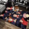 1 шт. Коврик для стула с аниме-персонажами Jujutsu Kaisen - Сезонный подарок для офиса, домашнего декора, игровой комнаты - Нескользящий ковер с дизайном милых персонажей. O045