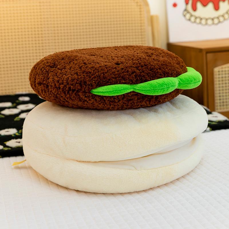 Креативные новые плюшевые игрушки Роуцзямо и забавные милые куклы-подушки Роуцзямо для подарков на день рождения девочкам