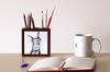 Dobermann, Doberman Pinscher, Dobie I – Pen holder with a dog, desk organizer with a print | Art-Dog