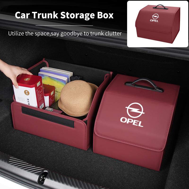 AAAYQ1 Car Trunk Organizer Box Large Capacity Auto Multiuse Storage Bag Tools For Opel Corsa Astra Insignia Vectra Zafira Vivaro Ampera