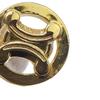 CELINE Triomphe Necklace Plated Gold 14.7g Women Used
