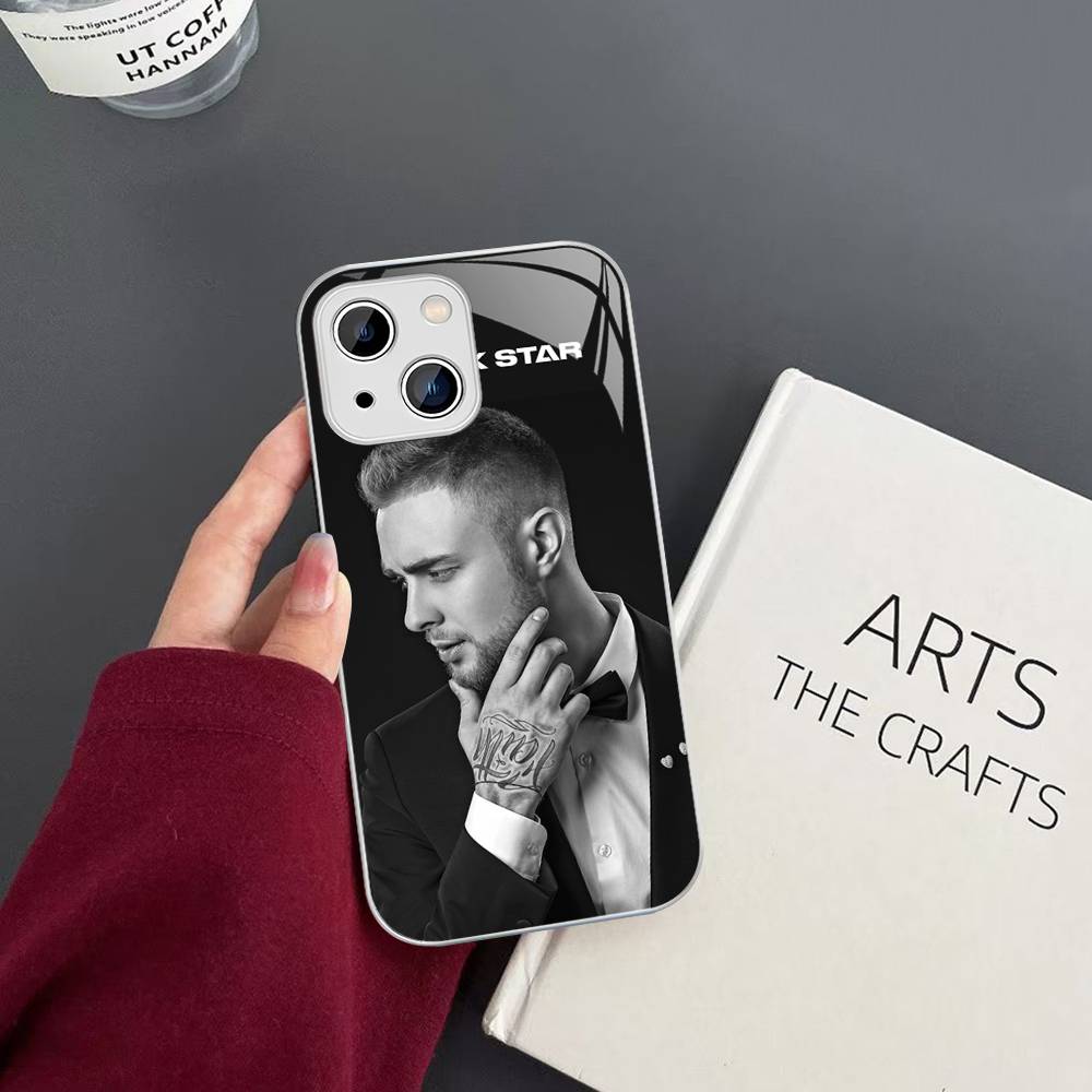 Закаленное стекло Egor Kreed Rapper для iPhone 14 13 12 11 Pro Mini XS MAX 14Plus X XS XR Чехол