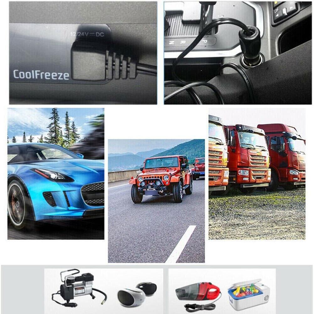 Автомобильный холодильник шнур питания DC кабель соединительный кабель для всех автомобильных холодильников мини-холодильник соединительный кабель провод штекер