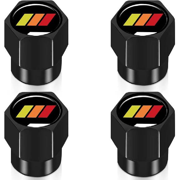 4Pack Aluminum Alloy Car Tire Valve Stem Caps Cover fit for Toyota Tacoma 4Runner Tundra Rav4 Highlander Accessories for Men Women