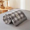 1pc Solid Color Simple Style Cotton Summer Quilt 150cm/180cm/200cm/220cm Breathable Skin-friendly Washable Machine Washable