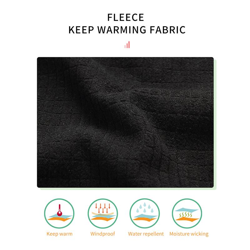 Велосипедная куртка WOSAWE Мужская термофлисовая ветрозащитная велосипедная куртка