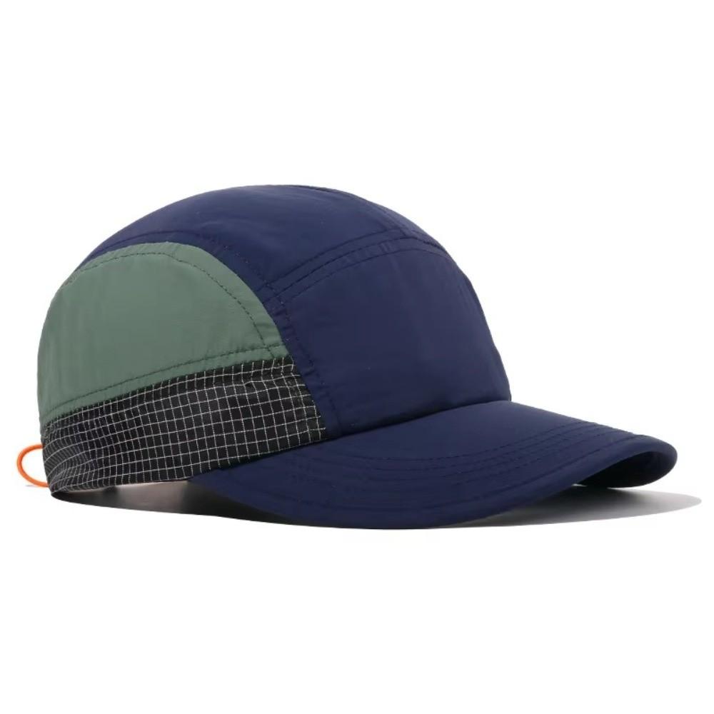 Quick-drying Flat Brim Hat Packable Cycling Sun Hat Casual Baseball Cap