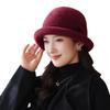 Korean Version of Autumn and Winter Middle Aged and Elderly Mothers' Hats Thickened Warmth and Windproof Cold Weather Knitted Hats