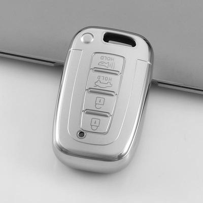 Корпус смарт-ключа с 4 кнопками Hyundai Lingxiang & Kia Borui для Sonata, ix35, Furuidi