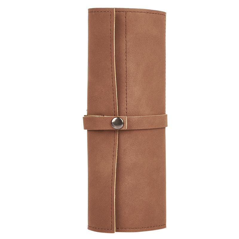 Органайзер-ролл для ремешков часов с 5 отделениями, коробка для хранения, сумка для хранения ремешков смарт-часов, кожаный чехол ручной работы для путешествий, сумка для хранения