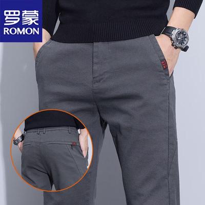Мужские брюки прямого кроя в стиле business casual