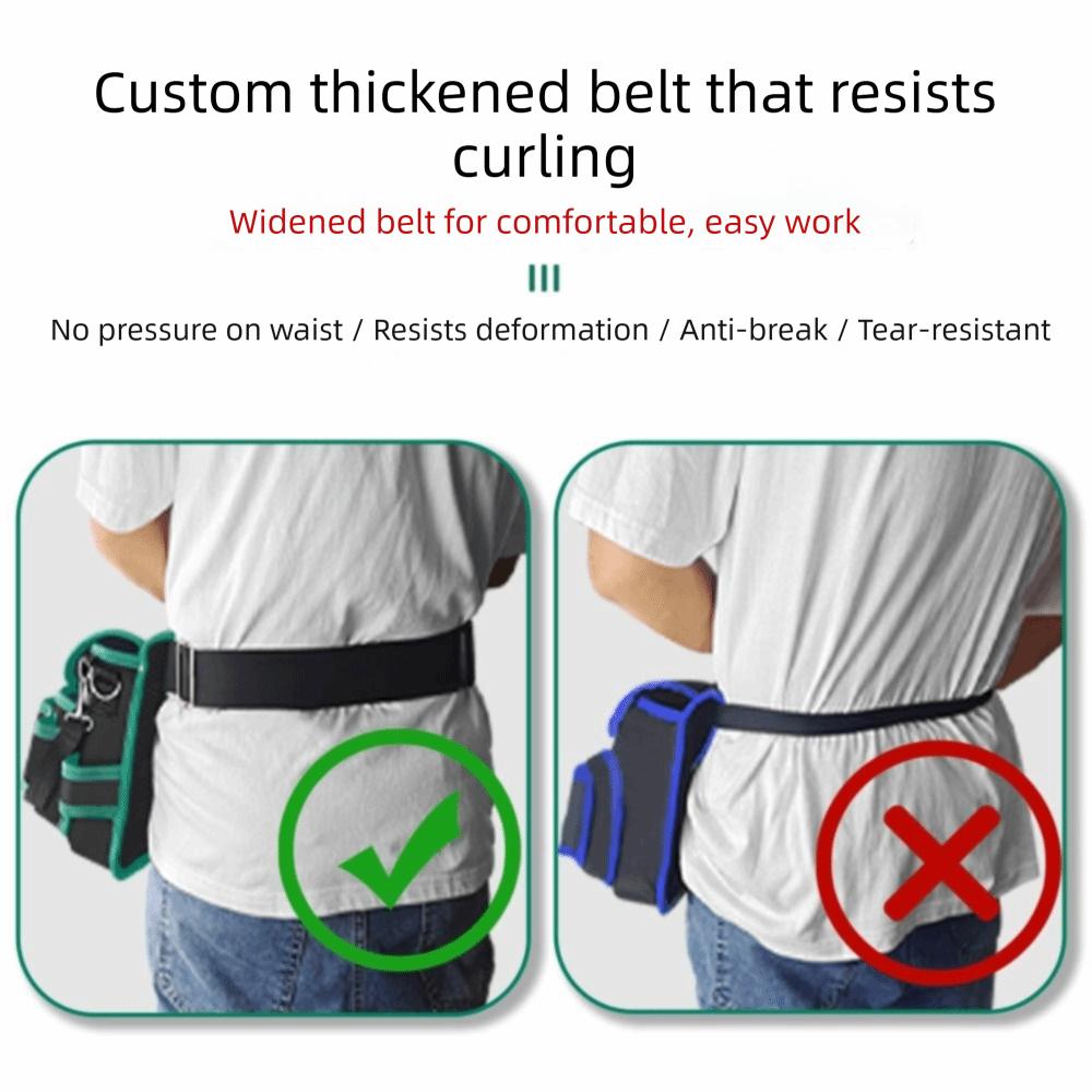 High Quality Tool Bag Thickening Tool Organizer Screwdriver Belt Waist Pouch Electrician