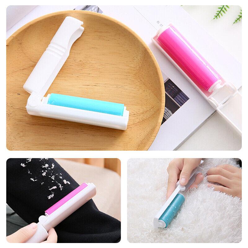 2pcs Super Sticky Washable Dust Lint Roller For Fluff Pet Hair Dust Remover Reusable