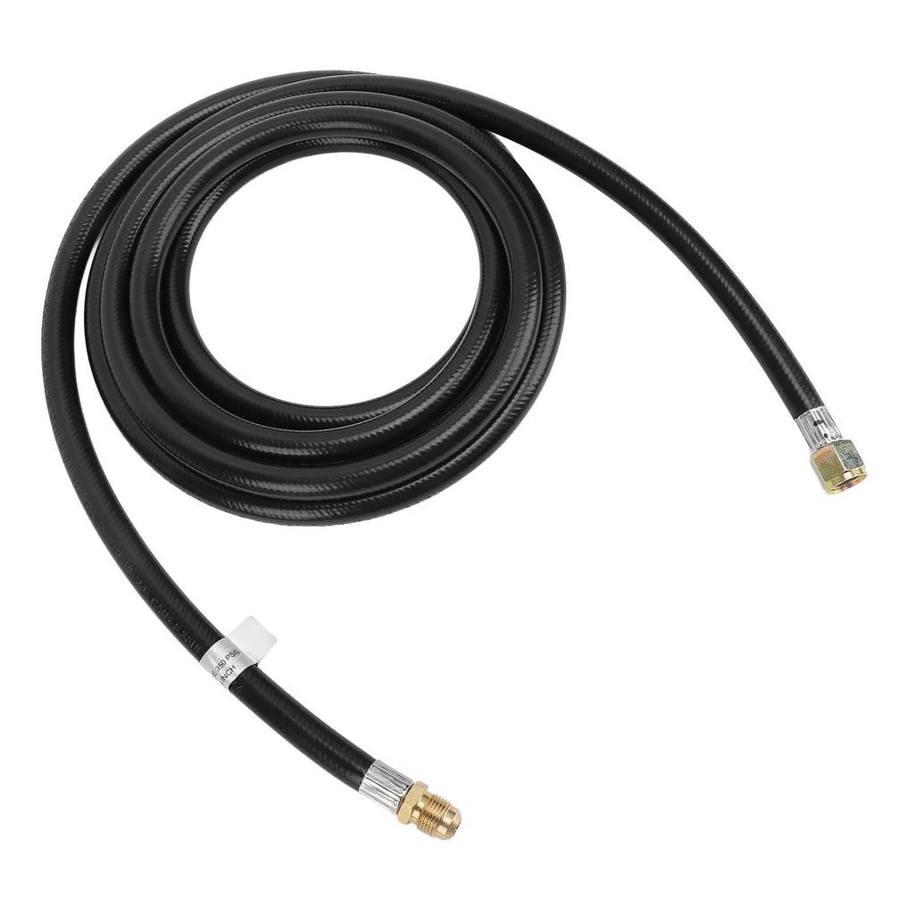 12-футовый удлинительный шланг резиновый 3/8-дюймовый гнездовой раструбный фитинг X 3/8-дюймовый наружный раструбный фитинг шланг для газового гриля RV индейки