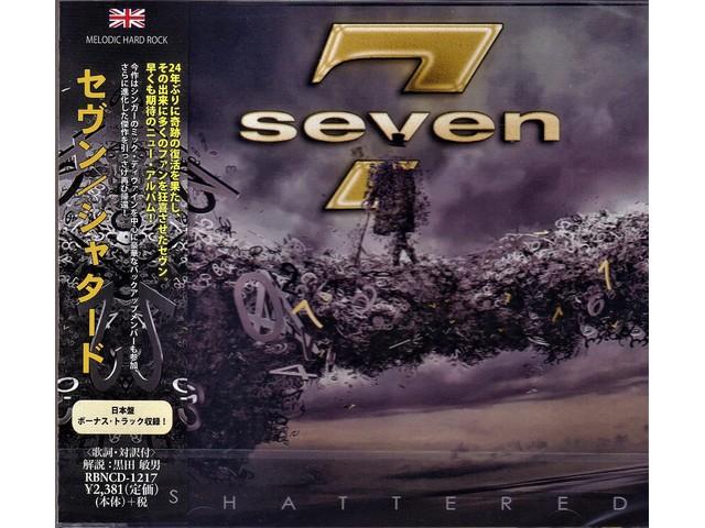 [CD] Shattered Обычное издание Seven RBNCD-1217 Мелодик-рок / AOR Альбом 2014 НОВЫЙ