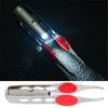 Stainless Steel Make Up Led Light Eyelash Eyebrow Hair Removal Lighted Tweezer