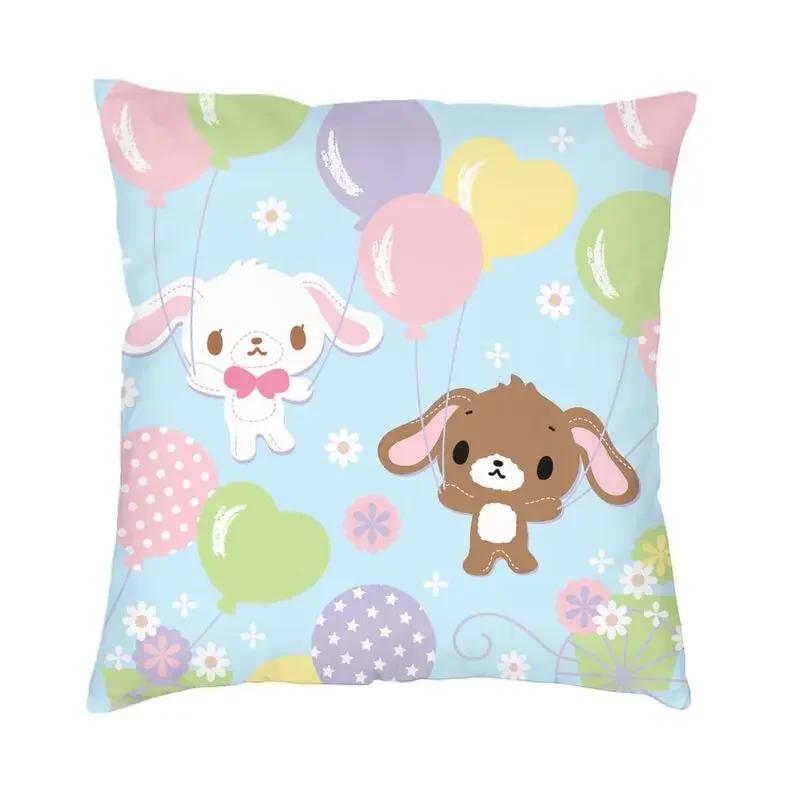Чехлы для подушек Kawaii Bunny Sugarbunnies, диванные, домашние, декоративные, аниме, мультяшные, квадратные, 45x45