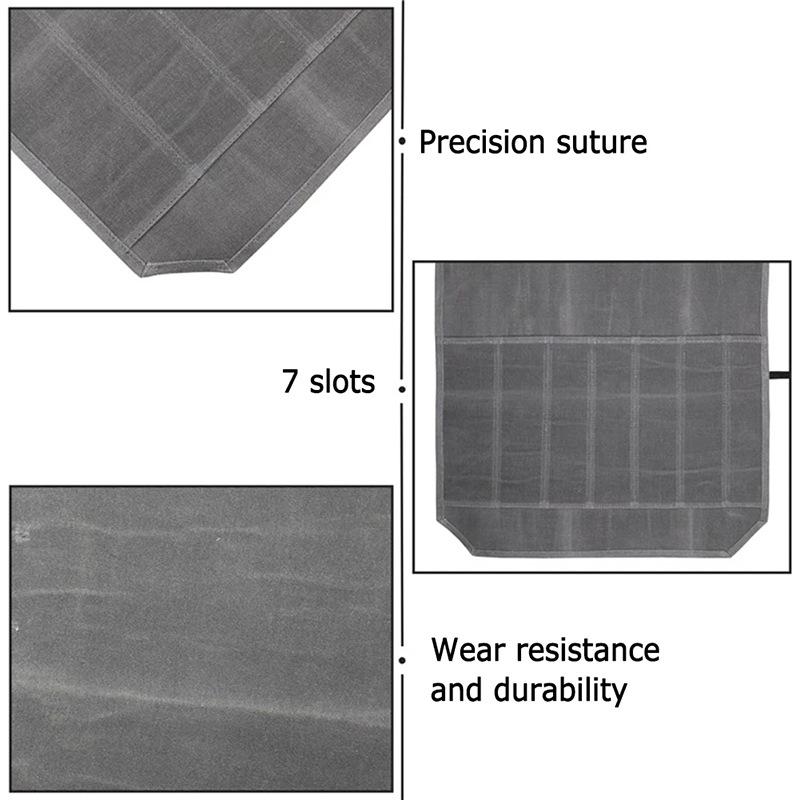 Chef Knife Bag Canvas Knife Roll Bag Kitchen Cooking Portable Durable Carry Bag Knife Storage Pockets Knives Accessories