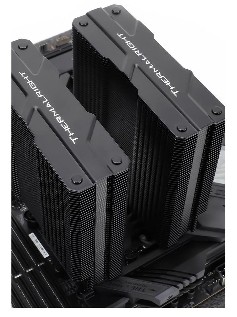 Двухбашенный воздушный кулер для процессора Thermalright PA120 Black с 6 тепловыми трубками