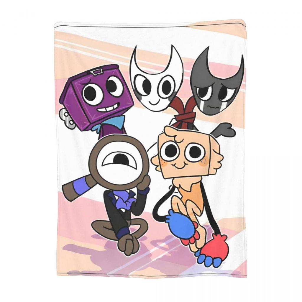 Dandy's World Blanket Flannel Funny Warm Throw Blankets for Boys Girls Birthday Gift Sofa Bed Home Summer