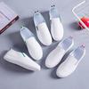 Полые белые туфли женские 2024 повседневные женские туфли повседневные универсальные туфли на плоской подошве с одной педалью удобные дышащие туфли ленивые одинарные туфли