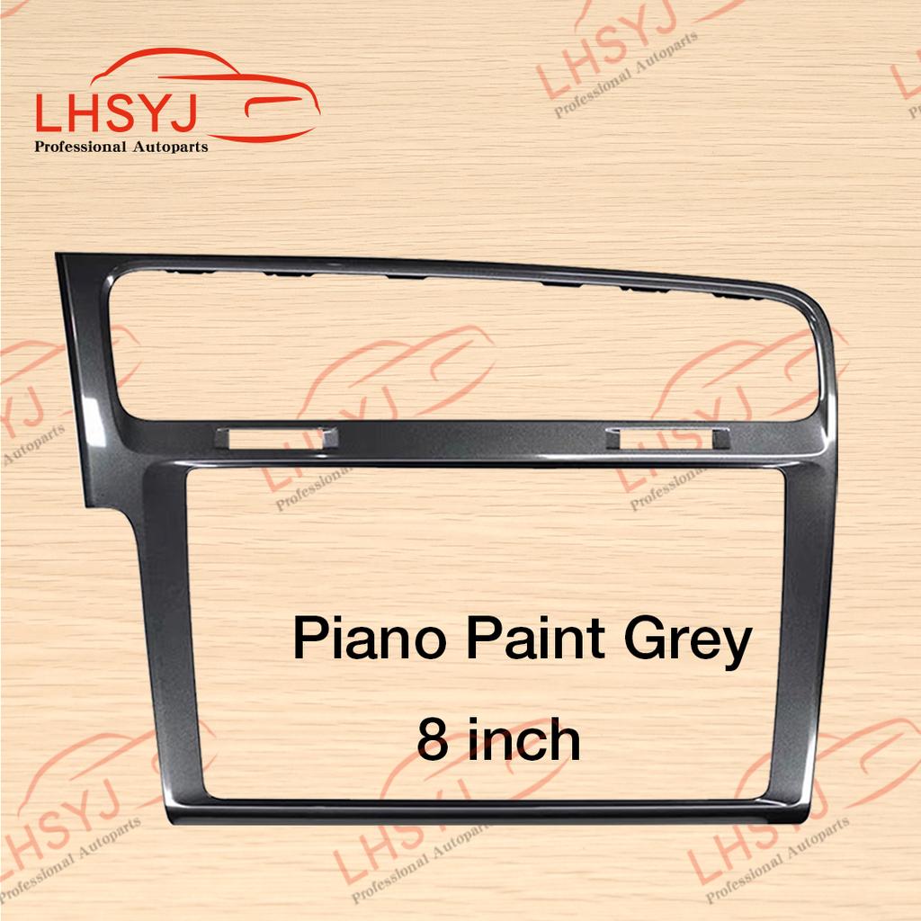 8 inch / 9.2 inch Piano Black MIB Frame Radio Panel Decorative Frame For Volkswagen Golf 7 MK7 Golf 7.5 MK7.5 MIB Screen Bezel
